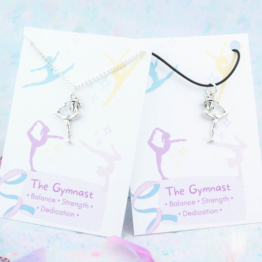 Gymnast Necklace For Balance, Strength And Dedication