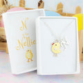 Easter Chick Name Necklace